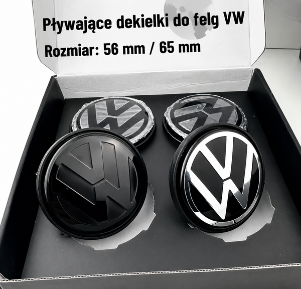 🚗 Pływające dekielki do felg VW – efekt premium podczas jazdy!