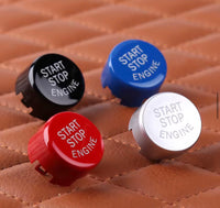 🔘 Nakładka przycisku START / STOP ENGINE do BMW – zestaw montażowy