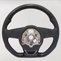 🏁 Perforowana skórzana kierownica do Audi + Carbon
A3 / A4 B9 / A5 / Q3 / Q5 / S4 / S5