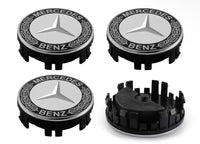 Pływające kapselki do felg Mercedes-Benz / AMG / Brabus