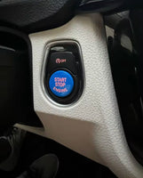 🔘 Nakładka przycisku START / STOP ENGINE do BMW – zestaw montażowy