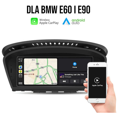 🚗 Apple CarPlay & Android Auto – retrofit do BMW
E90 / E91 / E92 / E93 (2005–2011) | E60 / E61 / E62 / E63